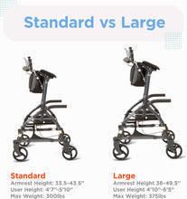 Load image into Gallery viewer, The Original Upwalker Upright Walker and Rollator with Seat
