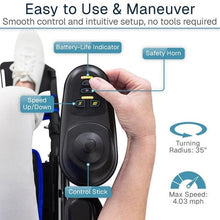 Load image into Gallery viewer, Vive Health Airframe Power Wheelchair - 44 lbs