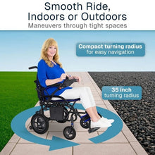 Load image into Gallery viewer, Vive Health Airframe Power Wheelchair - 44 lbs