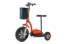 Load image into Gallery viewer, EWheels EW-18 Turbo Orange Stand-N-Ride Scooter