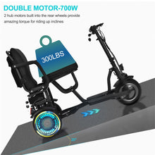 Load image into Gallery viewer, MotoTec Folding Mobility Electric Scooter 48v 700w