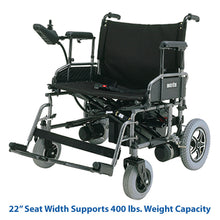 Load image into Gallery viewer, Merits Health Travel-Ease Folding Power Chair (300 - 700 lbs capacity)