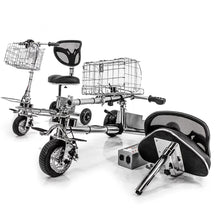 Load image into Gallery viewer, SmartScoot Foldable Mobility Scooter - Weighs 39 lbs