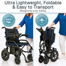 Load image into Gallery viewer, Vive Health Airframe Power Wheelchair - 44 lbs
